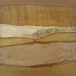 Pintura Empyrée # 11 por Settimia Taroux | Pintura Abstract Acrylic, Textile Landscapes, Minimalist