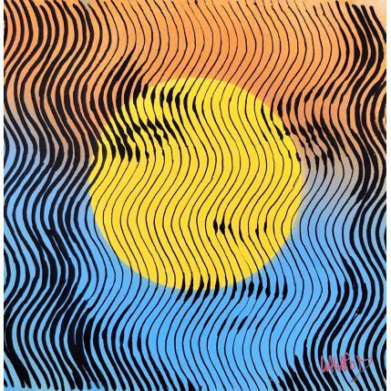 Peinture Soleil de Romy par Wawapod | Tableau Pop-art Acrylique, Posca Icones Pop