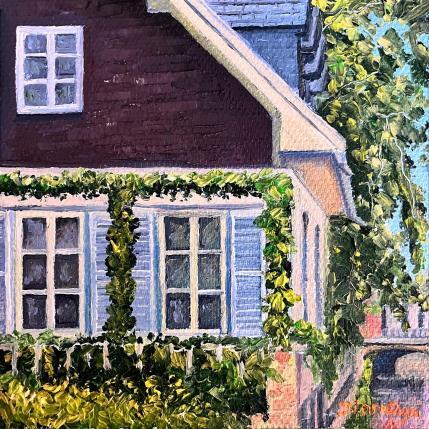 Peinture Strasbourg summer par Pigni Diana | Tableau Impressionnisme Huile Architecture