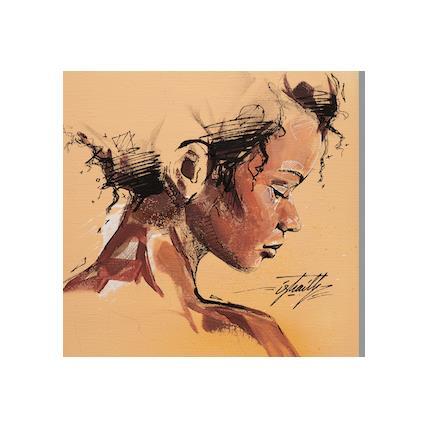 Peinture sania par Istraille | Tableau Figuratif Acrylique Portraits