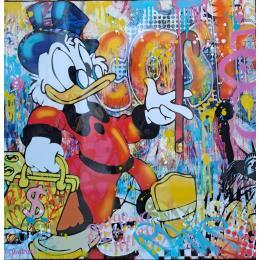 Pintura Cash!!! por Novarino Fabien | Pintura Pop-art Pop icons