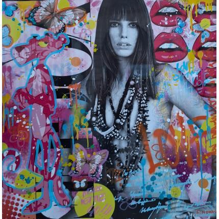 Peinture Miss Jane par Novarino Fabien | Tableau Pop-art Icones Pop