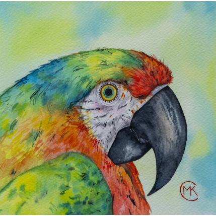 Peinture L'interprète du monde des oiseaux par Kuprina Carle Maria | Tableau Figuratif Aquarelle Animaux, Nature