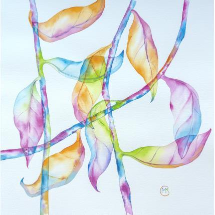 Peinture La finesse par Kuprina Carle Maria | Tableau Figuratif Aquarelle Minimaliste, Nature