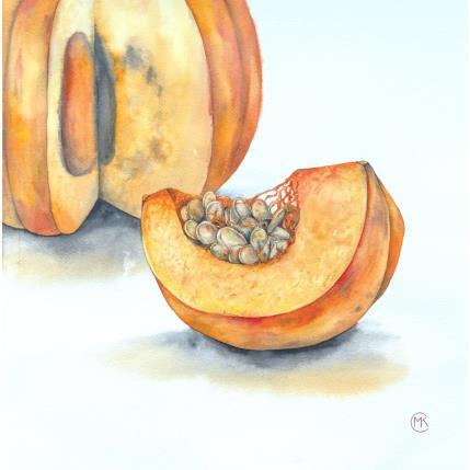 Peinture Un gout d'automne par Kuprina Carle Maria | Tableau Figuratif Aquarelle Nature, Natures mortes