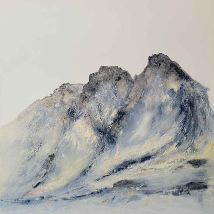 Peinture Inaccessible par Gaussen Sylvie | Tableau Abstrait Huile Paysages