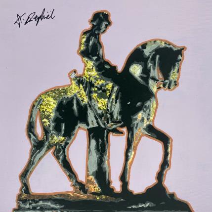 Peinture 11H16 par André Raphaël | Tableau Figuratif Acrylique Animaux, Architecture, Portraits