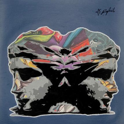 Painting 15H28 by André Raphaël | Painting Figurative Acrylic Architecture, Portrait, Urban