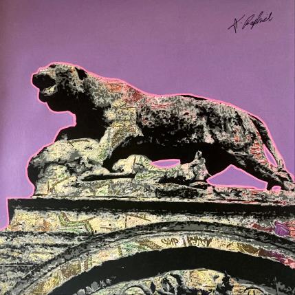 Painting 14H18 by André Raphaël | Painting Figurative Acrylic Landscapes, Portrait, Urban