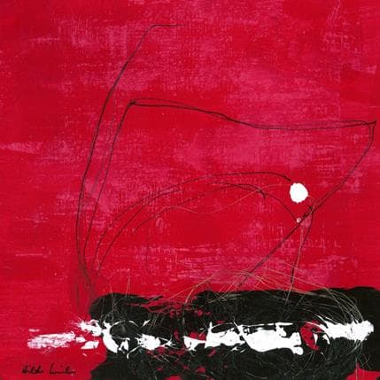 Painting N80 by Wilms Hilde | Painting Abstract Minimalist