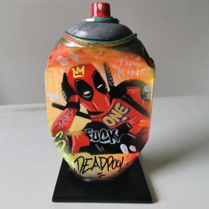 Sculpture Fuck Off par Kedarone | Sculpture Pop-art Acrylique, Graffiti Icones Pop