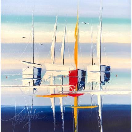 Peinture Près des rivages par Fonteyne David | Tableau Figuratif Acrylique