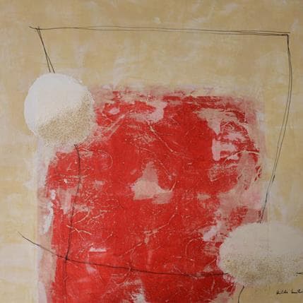 Painting N128 by Wilms Hilde | Painting Abstract Minimalist