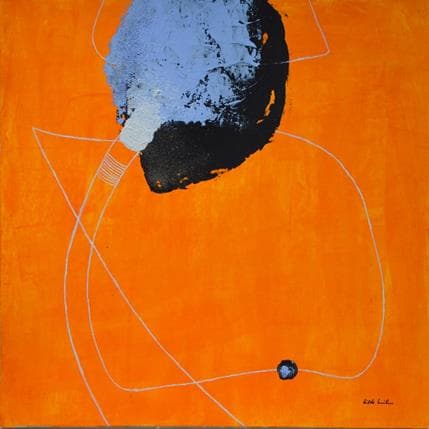 Painting N 103 by Wilms Hilde | Painting Abstract Minimalist