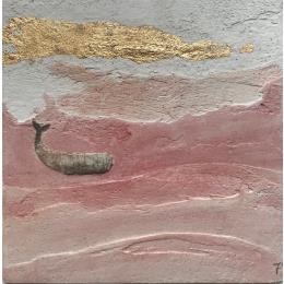 Peinture BELLINI par Roma Gaia | Tableau Art naïf Acrylique, Sable Minimaliste