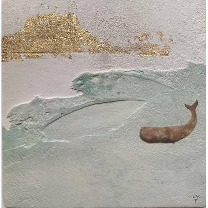 Peinture FOLLOW ME par Roma Gaia | Tableau Art naïf Acrylique, Sable Minimaliste