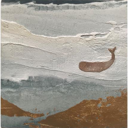 Peinture NUVOLA par Roma Gaia | Tableau Art naïf Acrylique, Sable Minimaliste