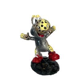 Sculpture Gold Happy Yoshi by Mikhel Julien | Sculpture Pop-art Graffiti, Resin