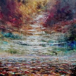 Painting PAris le jour by Reymond Pierre | Painting Figurative Oil Urban