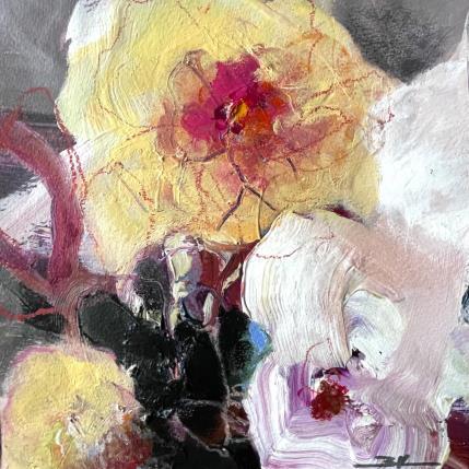 Peinture Un peu de fushia par Kerbastard Béatrice | Tableau Figuratif Acrylique, Fusain, Huile, Pastel Nu