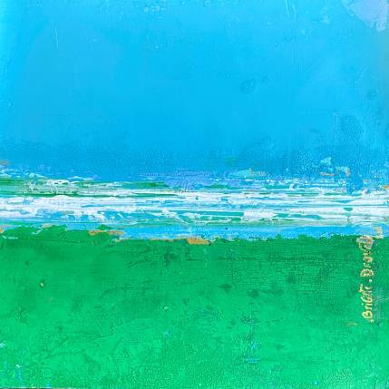 Peinture L’île des pins par Dravet Brigitte | Tableau Abstrait Acrylique