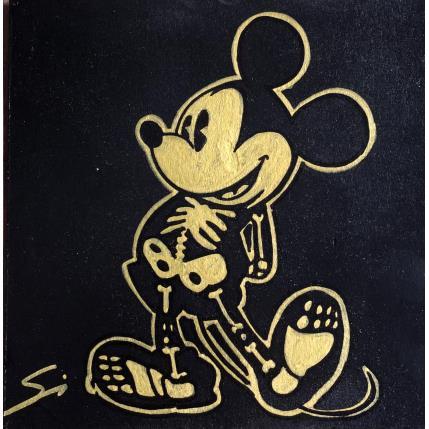 Peinture MICKEY X RAY par Mestres Sergi | Tableau Pop-art Acrylique, Graffiti Icones Pop