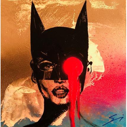 Peinture BATWOMAN par Mestres Sergi | Tableau Pop-art Acrylique, Graffiti