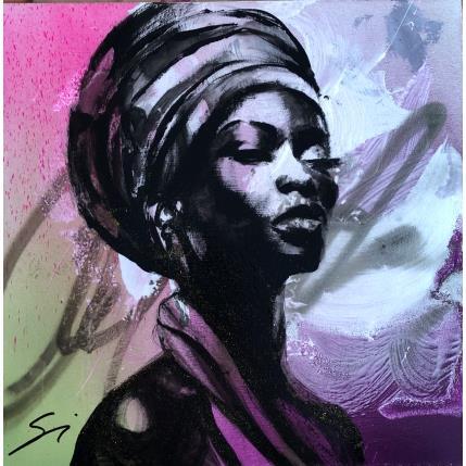 Peinture TRY TO SMILE par Mestres Sergi | Tableau Pop-art Acrylique, Graffiti Icones Pop, Mode