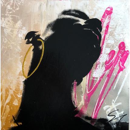 Peinture GOLDEN EAR par Mestres Sergi | Tableau Pop-art Acrylique, Graffiti Icones Pop, Mode