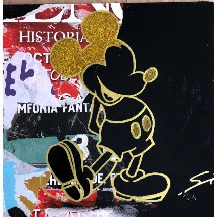 Peinture GOLDEN EARS  MICKEY par Mestres Sergi | Tableau Pop-art Acrylique, Graffiti Icones Pop