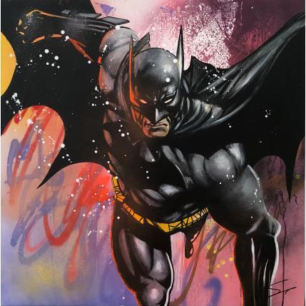 Peinture I’ M BATMAN par Mestres Sergi | Tableau Pop-art Acrylique, Carton, Graffiti Icones Pop, Mode
