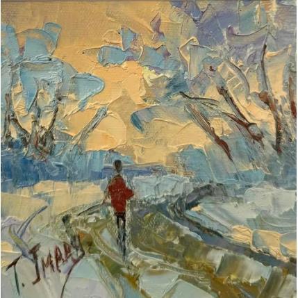 Peinture Gélido invierno par Jmara Tatiana | Tableau Figuratif Huile