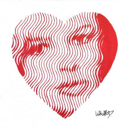 Peinture Bardot coeur mini  par Wawapod | Tableau Pop-art Acrylique, Posca Icones Pop