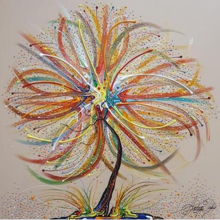 Peinture Lille mon Amour par Fonteyne David | Tableau Figuratif Acrylique Minimaliste