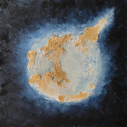 Peinture Elle tourne par Gaussen Sylvie | Tableau Abstrait Huile Paysages