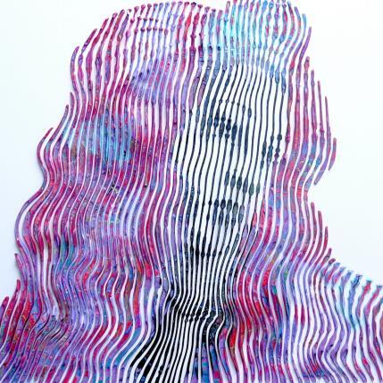 Peinture Scenes from the lige of Moses tribute to boticelli par Schroeder Virginie | Tableau Matiérisme Acrylique Icones Pop