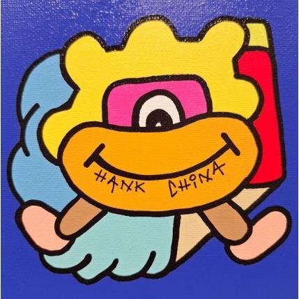 Peinture Helmet one par Hank China | Tableau Pop-art Acrylique, Posca Icones Pop