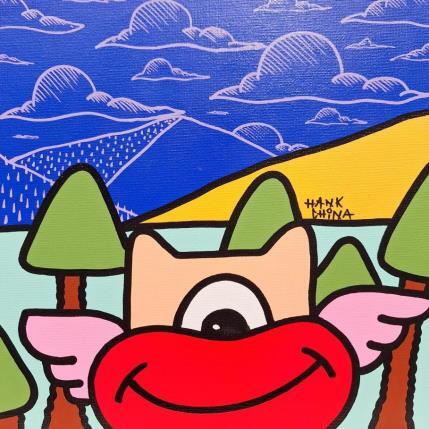 Peinture Harrison six par Hank China | Tableau Pop-art Acrylique, Posca Icones Pop