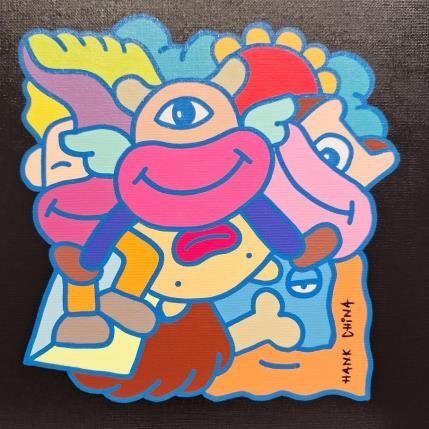 Peinture Harrison nine par Hank China | Tableau Pop-art Acrylique, Posca Icones Pop