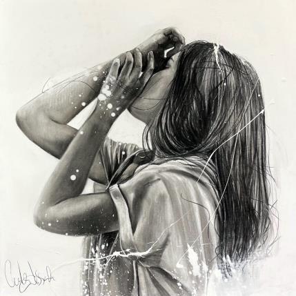 Peinture Ton parfum par Desserle Cecile | Tableau Figuratif Huile Portraits