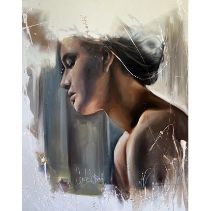 Peinture Songe d'été par Desserle Cecile | Tableau Figuratif Huile Portraits