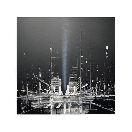 Peinture Stampede par Rey Julien | Tableau Figuratif Feuille d'or