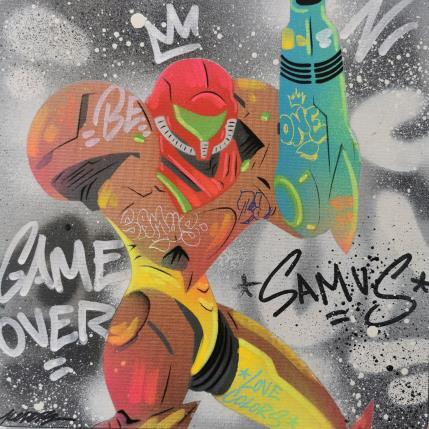 Painting Samus  by Kedarone | Painting Pop-art Acrylic, Graffiti Pop icons