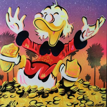 Painting Oncle Picsou by Kedarone | Painting Pop-art Acrylic, Graffiti Pop icons