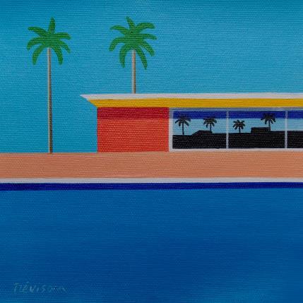 Peinture California light par Trevisan Carlo | Tableau Surréalisme Huile Architecture