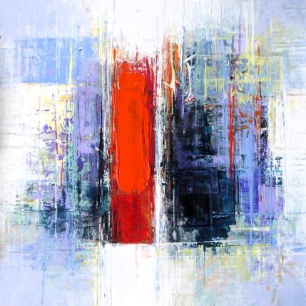 Painting Estradas by Silveira Saulo | Painting Abstract Acrylic