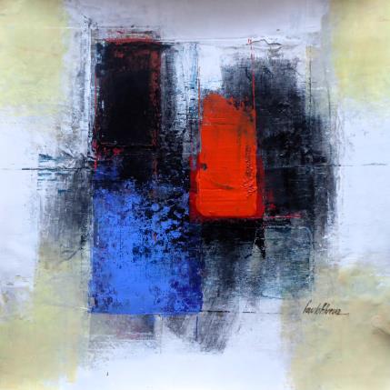 Painting Canção by Silveira Saulo | Painting Abstract Acrylic