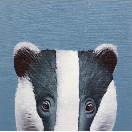 Peinture I SEE YOU 40 par Milie Lairie | Tableau Réalisme Huile Animaux, Nature