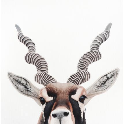 Peinture I SEE YOU 46 par Milie Lairie | Tableau Réalisme Huile Animaux, Nature