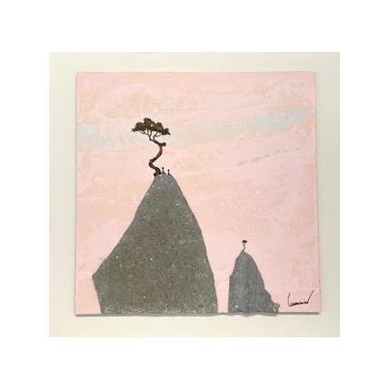 Peinture 5029 par Lemonnier  | Tableau Matiérisme Acrylique, Zinc Paysages